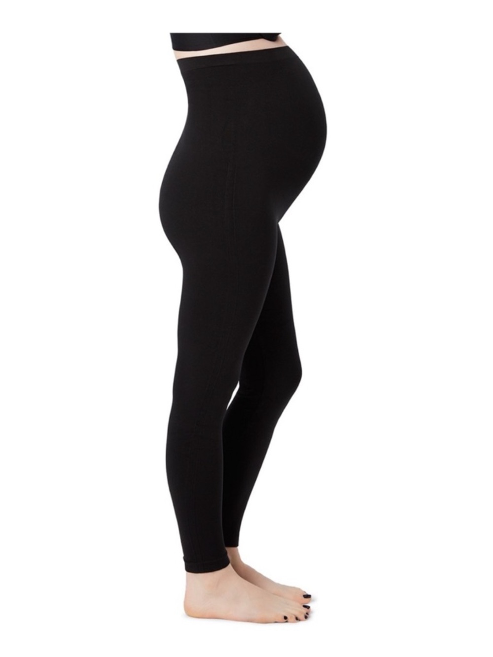 SPANX Black Maternity High-Rise Leggings - LIKE NEW